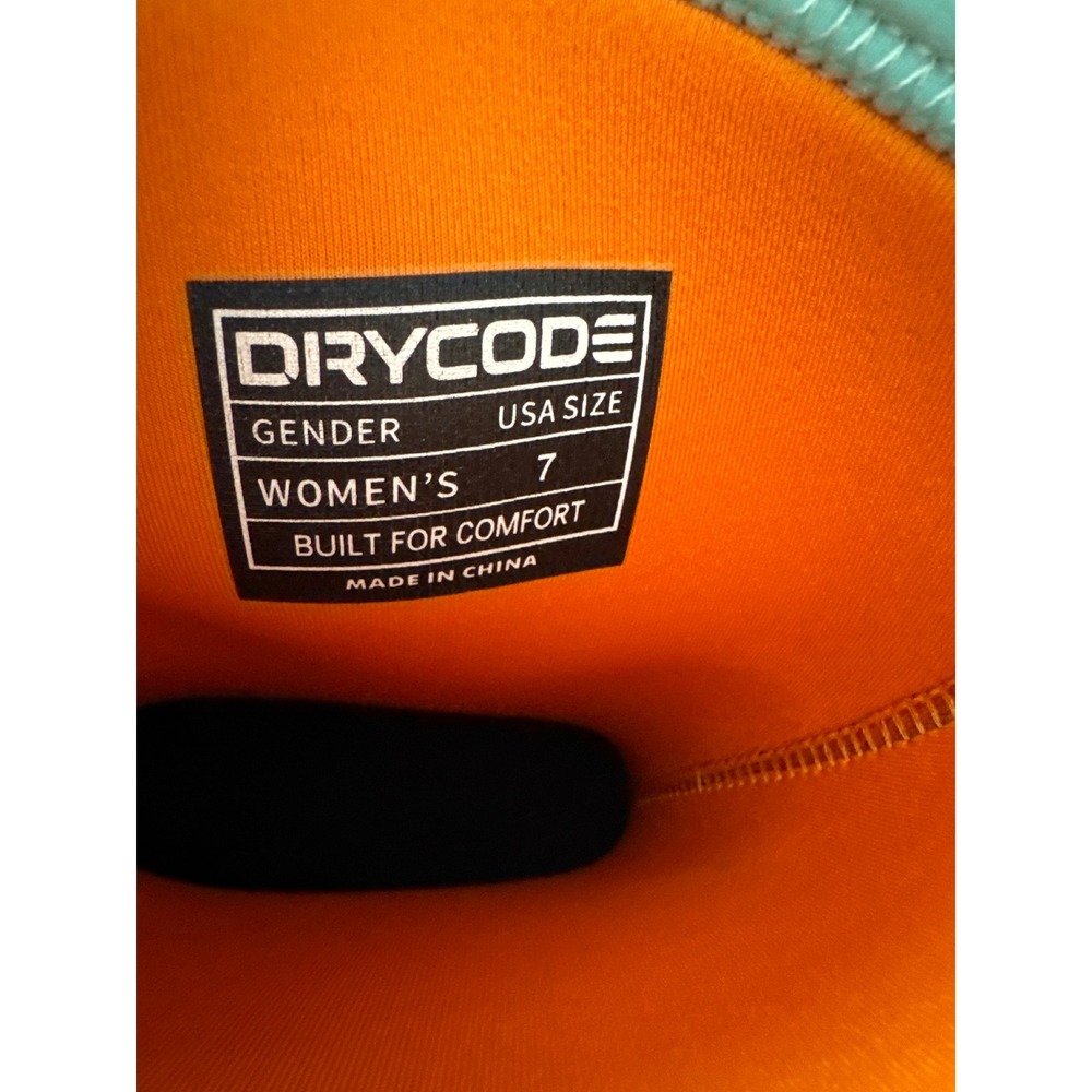 Drycode Womens Rubber Boots Camo Green Mint Cleated Waterproof Insulated Size 7 - Picture 4 of 16